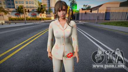 Misaki pajamas para GTA San Andreas