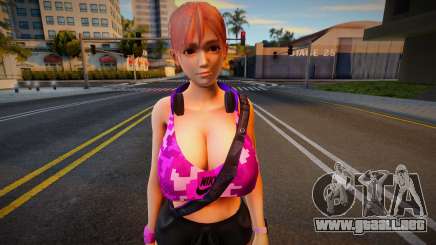 DOA Honoka Sport Gym Im a Fighter 3 para GTA San Andreas