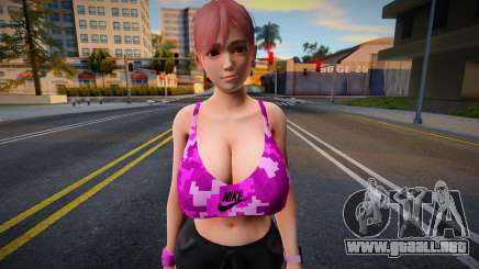 DOA Honoka Sport Gym Im a Fighter 1 para GTA San Andreas