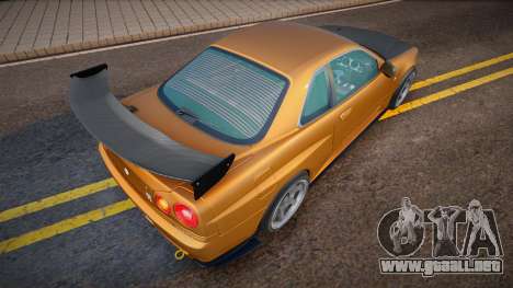 Nissan Skyline GT-R34 Wangan Spec para GTA San Andreas