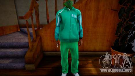 Squid Game Round 6 Player Uniform para GTA San Andreas