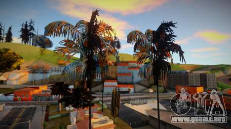 Vegetación otoñal para GTA San Andreas