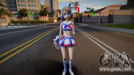 Love Live skin 1 para GTA San Andreas