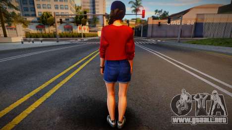 Lara Croft Fashion Casual v6 para GTA San Andreas