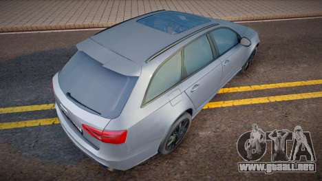 Audi RS6 Avant (RUS Plate) para GTA San Andreas