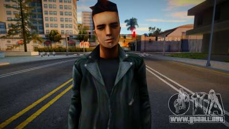 Claude Head GTA3 v2 para GTA San Andreas