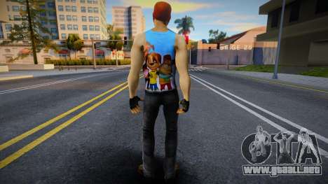 Postal Dude en Barboskin Camiseta para GTA San Andreas