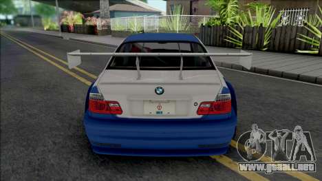 BMW M3 GTR (NFS Most Wanted Intro Cutscene) para GTA San Andreas