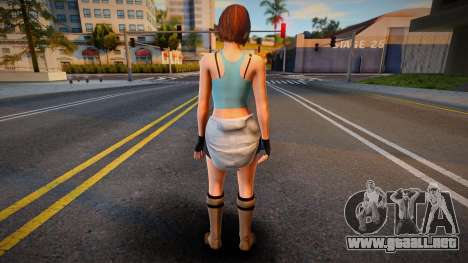 Jill Valentine (Kasumi) Resident Evil 3 v1 para GTA San Andreas