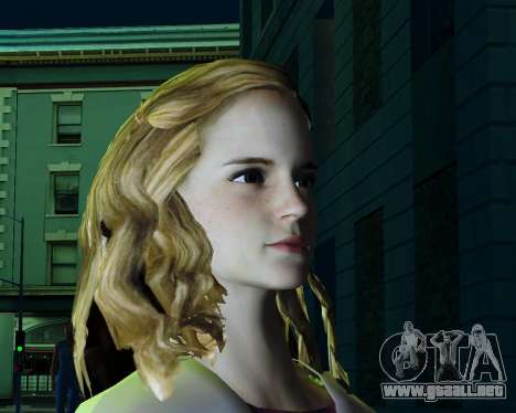 Hermione de HP6 para GTA San Andreas