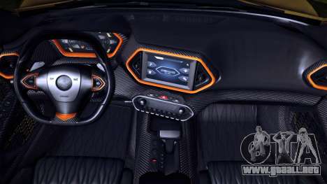 Zenvo ST1 GT 10th Anniversary para GTA Vice City