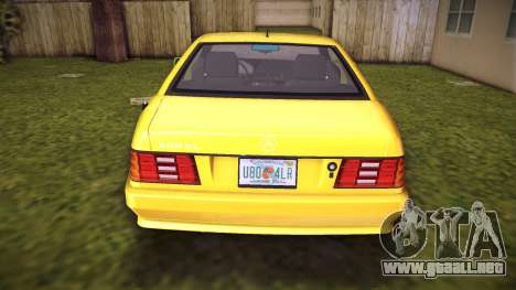 Mercedes - Benz 600 SL (R129) 1992 para GTA Vice City