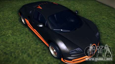 Bugatti Veyron Super Sport 2011 para GTA Vice City