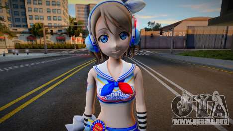 Love Live skin 1 para GTA San Andreas