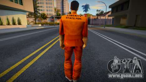 Claude Prison from GTA III para GTA San Andreas