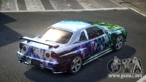 Nissan Skyline R34 ZR S6 para GTA 4