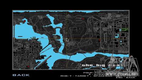 Sketch Radar (Black) para GTA San Andreas