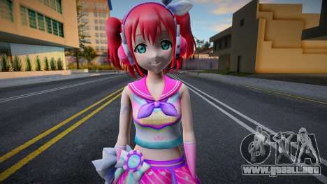 Love Live skin 13 para GTA San Andreas