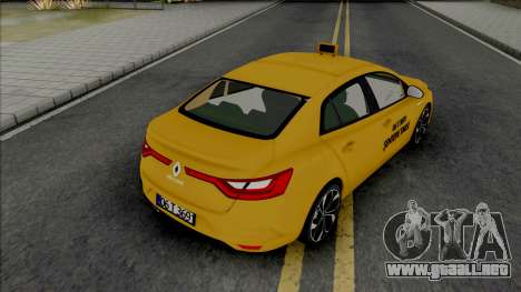 Renault Megane Taksi (MRT) para GTA San Andreas