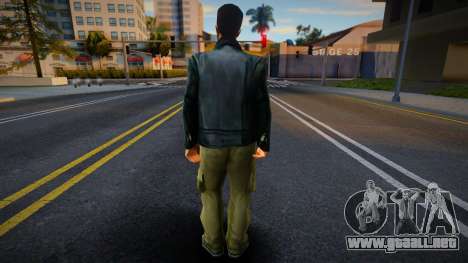 Claude Head GTA3 v2 para GTA San Andreas