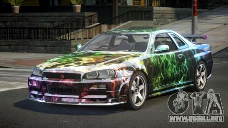 Nissan Skyline R34 ZR S6 para GTA 4