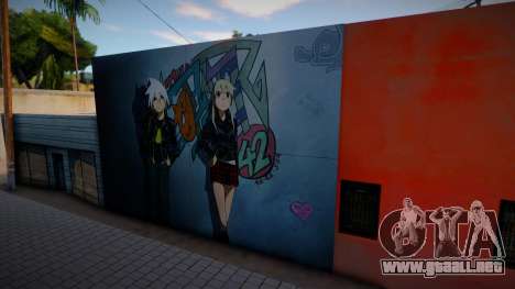 Soul Eater (Some Murals) para GTA San Andreas