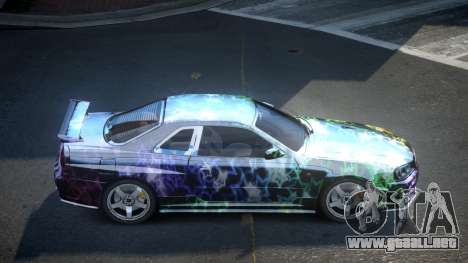 Nissan Skyline R34 ZR S6 para GTA 4