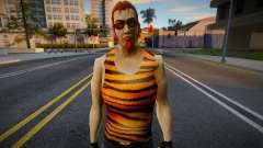 Postal Dude con un jersey de tigre para GTA San Andreas
