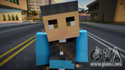 Rebel - Half-Life 2 from Minecraft 8 para GTA San Andreas