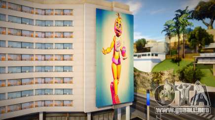 Toy Chica Billboard 1 para GTA San Andreas