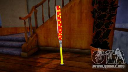 Red baseball bat para GTA San Andreas