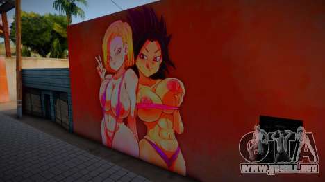 Hentai Wall para GTA San Andreas