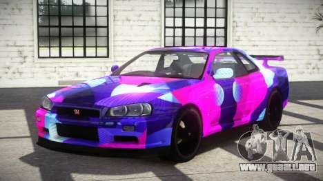 Nissan Skyline R34 Zq S1 para GTA 4