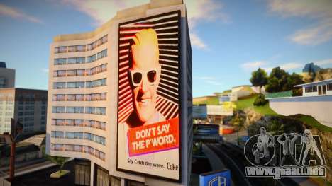 Maxheadroom Billboard para GTA San Andreas