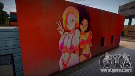 Hentai Wall para GTA San Andreas