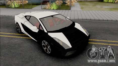 Lamborghini Gallardo Ming (NFS Most Wanted) para GTA San Andreas