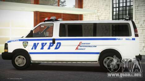 Chevrolet Express 2010 NYPD (ELS) para GTA 4