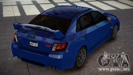 Subaru Impreza Qz para GTA 4