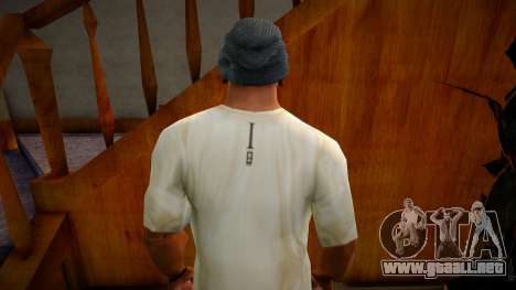 Winter Skully Hat for CJ v2 para GTA San Andreas