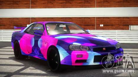 Nissan Skyline R34 Zq S1 para GTA 4