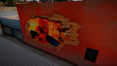 Spiderman Mural para GTA San Andreas