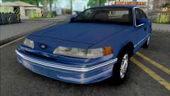 Ford Crown Victoria 1992 [IVF VehFuncs] para GTA San Andreas