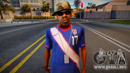 Guy in soccer jersey para GTA San Andreas