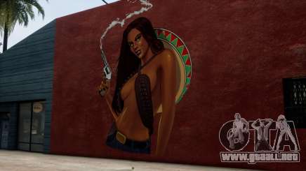 Mexican Cowgirl HD para GTA San Andreas Definitive Edition
