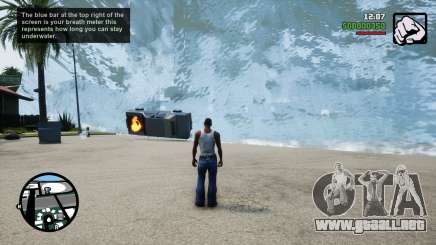 Water Level Tsunami 1 para GTA San Andreas Definitive Edition