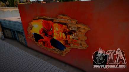 Spiderman Mural para GTA San Andreas