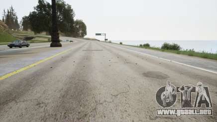 Retirada de neumáticos rotos en la pista para GTA San Andreas Definitive Edition