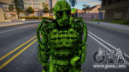 Miembro del grupo Hunter en un exoesqueleto de S.T. para GTA San Andreas