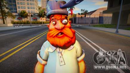 Crazy Dave from Plants vs. Zombies para GTA San Andreas