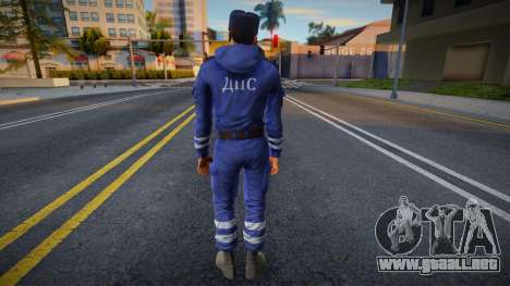 Oficial de policía de tránsito con uniforme de i para GTA San Andreas